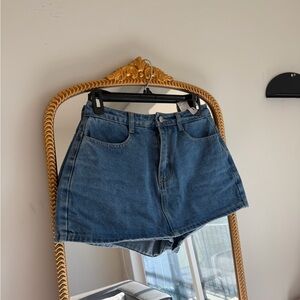 Classic Blue Denim Women's Skort